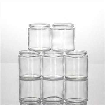 2 Oz 3 Oz 4 Oz Clear Glass Jar