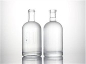 Custom Glass Liquor Bottle